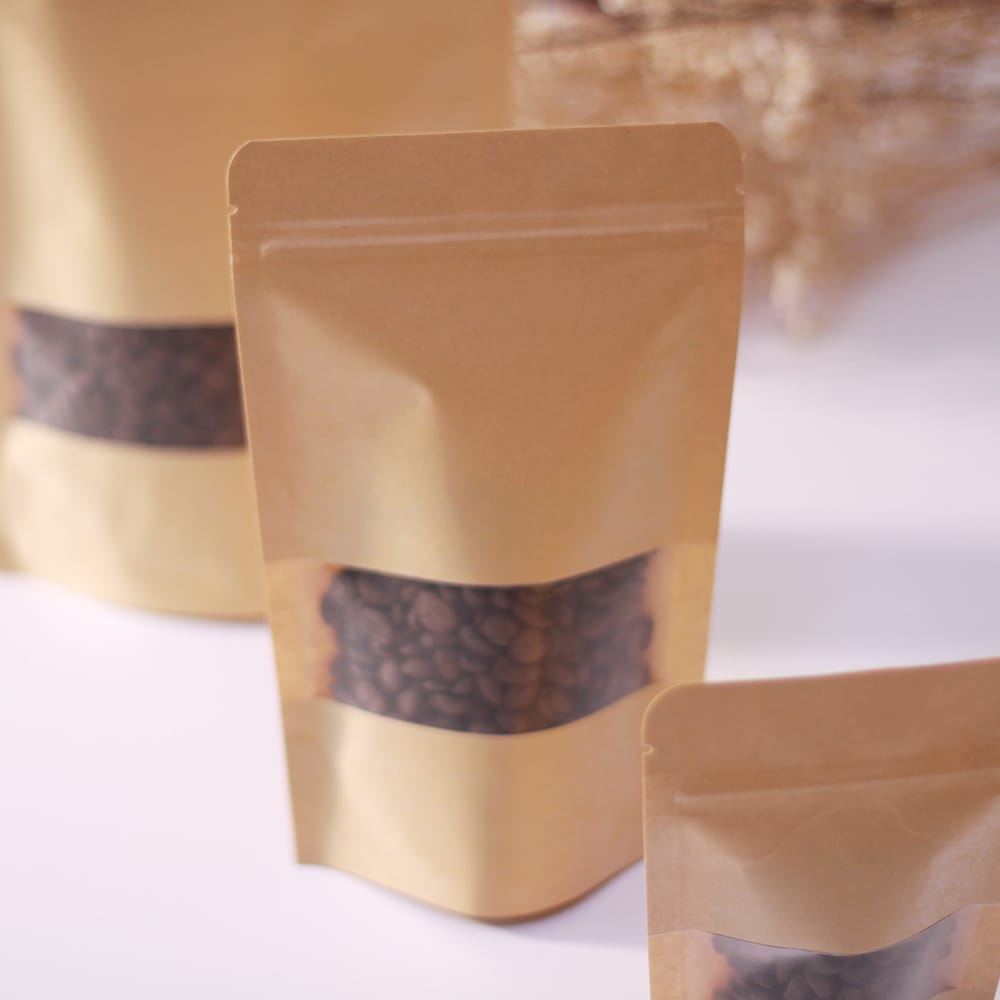 Kohandatud kohvi rikkumistest ilmnevad kotid Paindlikud pakendikotid