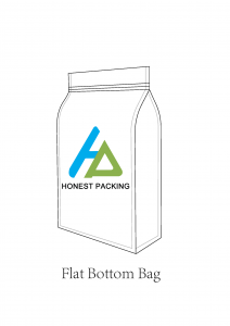 Custom nga Frozen Food Square Bottom pouch bags