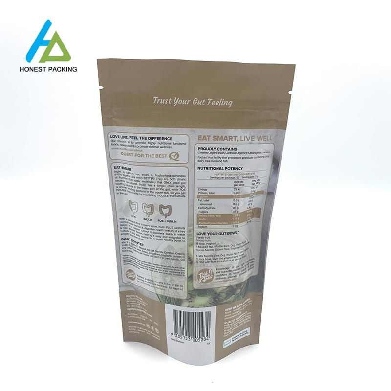 Pungi de ambalare personalizate pentru alimente congelate Tear Notch