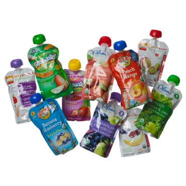 Custom Retort Baby Food packaging pouches အိတ်များ
