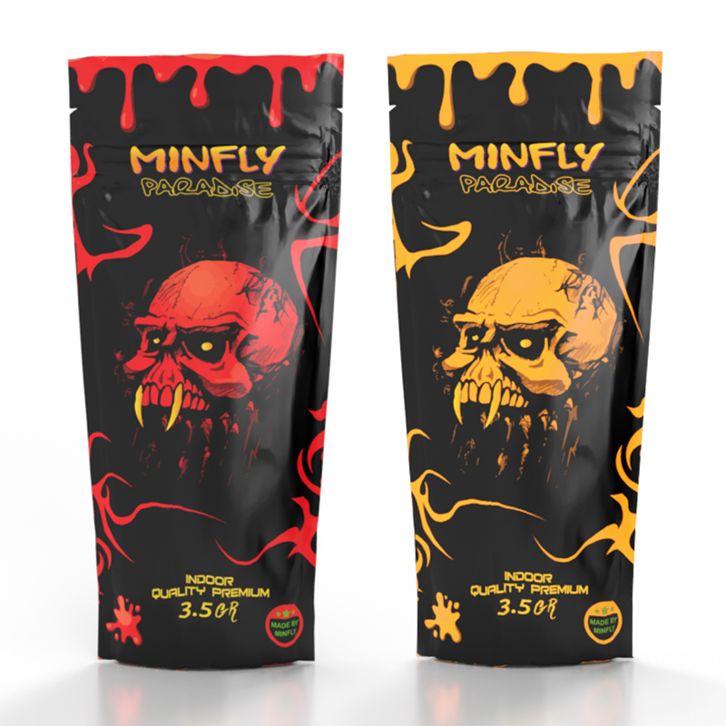 Custom Printed Stand up Pouches -Minfly Design-230803-1