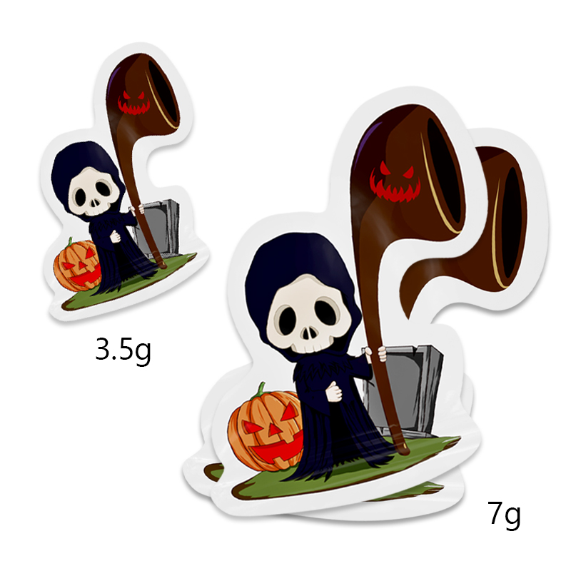 Halloween ဒီဇိုင်း- စိတ်ကြိုက် ပုံသဏ္ဍာန် ရိုက်နှိပ်ထားသော အိတ်များ-minfly7
